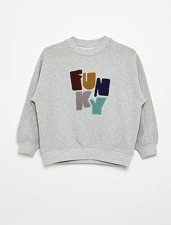 Sweat oversize imprimé