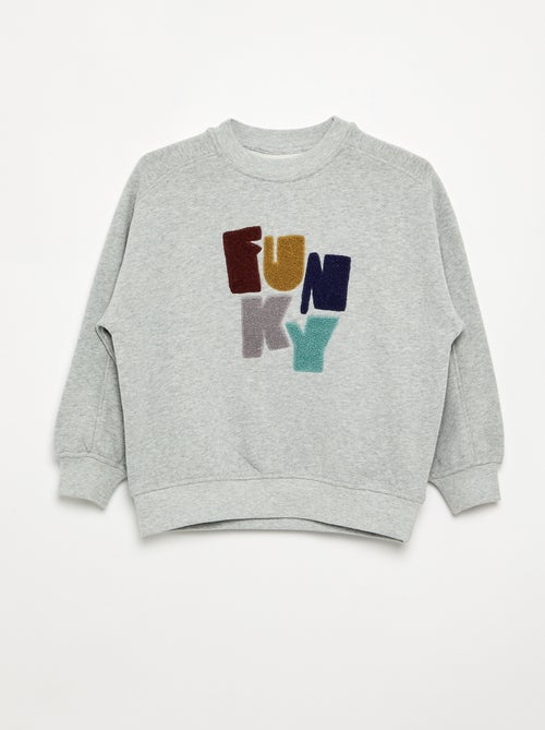 Sweat oversize imprimé - Kiabi Sweat oversize imprimé - Kiabi