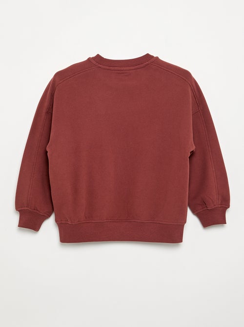 Sweat oversize imprimé - Kiabi Sweat oversize imprimé - Kiabi