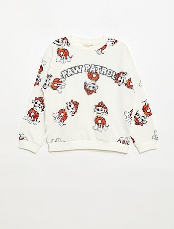 Sweat 'Pat Patrouille' en French Terry