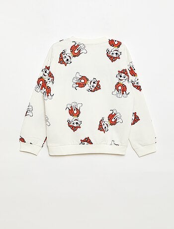 Sweat 'Pat Patrouille' en French Terry