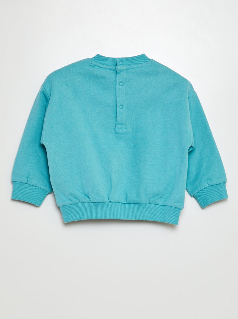 Sweat 'Pat Patrouille' en molleton Bleu - Kiabi