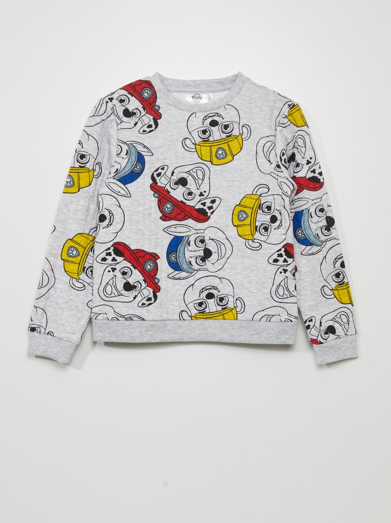 Sweat 'Pat' Patrouille' Gris - Kiabi