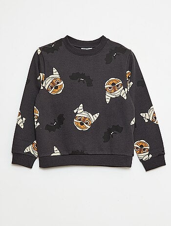 Sweat 'Pat Patrouille' Halloween en molleton à motif