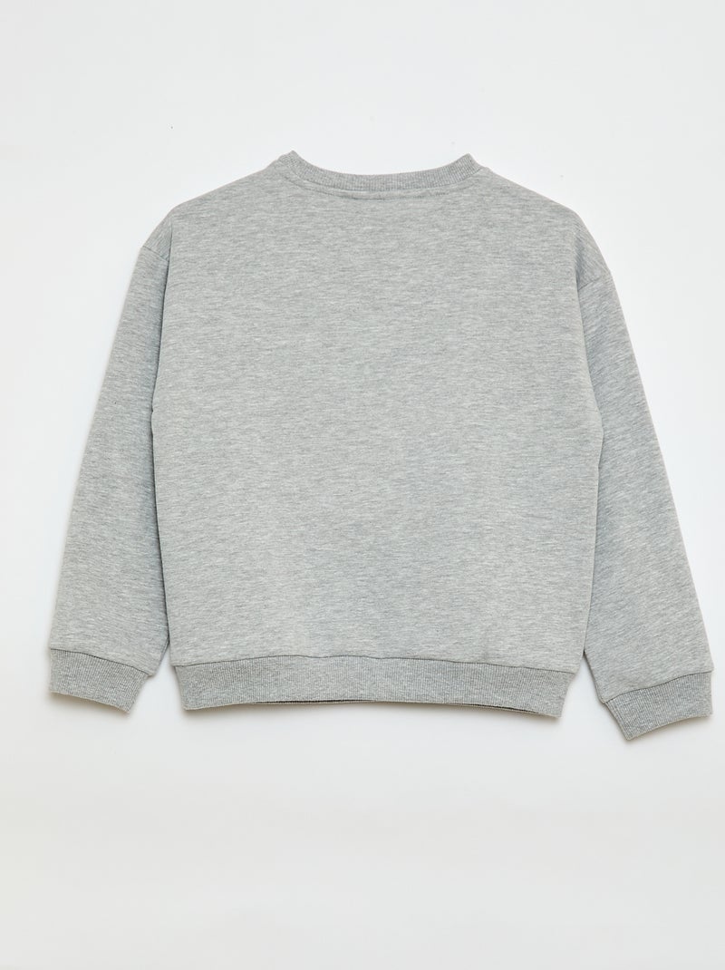 Sweat 'Pokémon' à col rond Gris - Kiabi
