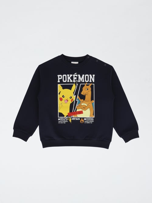 Sweat 'Pokémon' 'Pikachu' & 'Dracofeu' à col rond - Kiabi