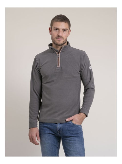 Sweat polaire col camionneur watom - Kiabi Sweat polaire col camionneur watom - Kiabi