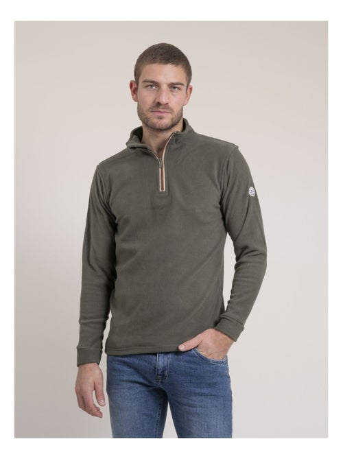 Sweat polaire col camionneur watom - Kiabi Sweat polaire col camionneur watom - Kiabi