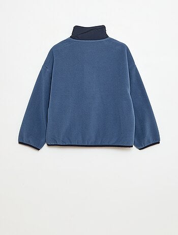 Sweat polaire col montant