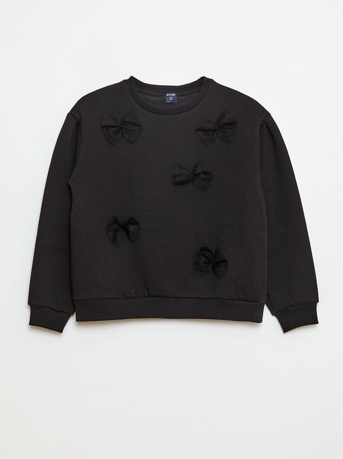 Sweat polaire fantaisie - Kiabi