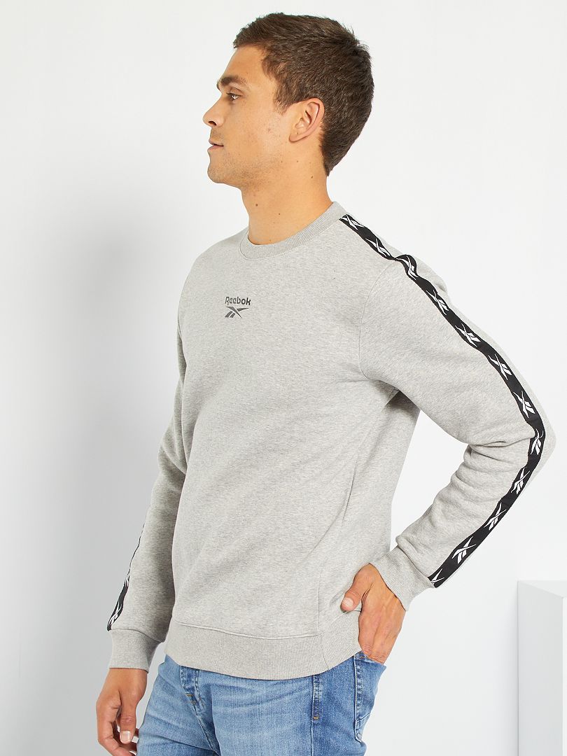 sweat reebok homme gris