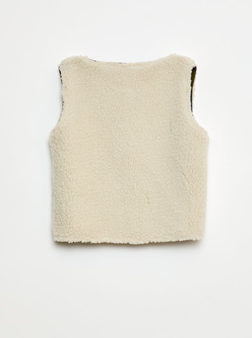 Sweat sans manches réversible - Kiabi