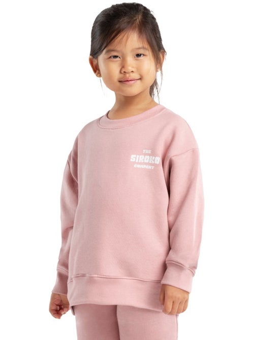 Sweat-shirt à col rond fille lifestyle enfants cheer-g - Kiabi Sweat-shirt à col rond fille lifestyle enfants cheer-g - Kiabi