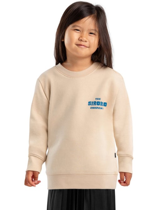Sweat-shirt à col rond fille lifestyle enfants gang-g - Kiabi Sweat-shirt à col rond fille lifestyle enfants gang-g - Kiabi