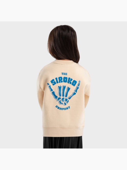 Sweat-shirt à col rond fille lifestyle enfants gang-g - Kiabi Sweat-shirt à col rond fille lifestyle enfants gang-g - Kiabi