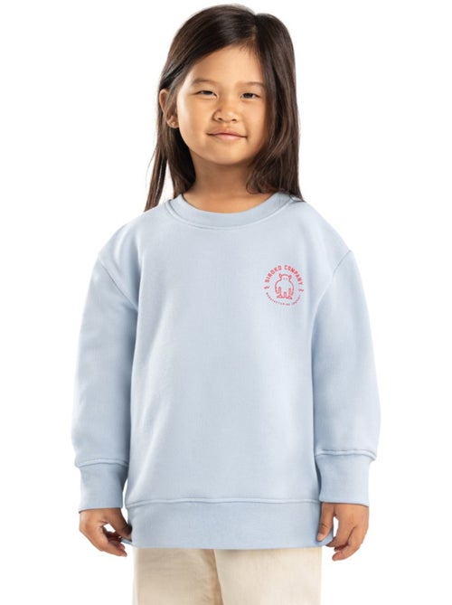 Sweat-shirt à col rond fille lifestyle enfants gummy-g - Kiabi