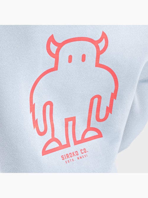 Sweat-shirt à col rond fille lifestyle enfants gummy-g - Kiabi