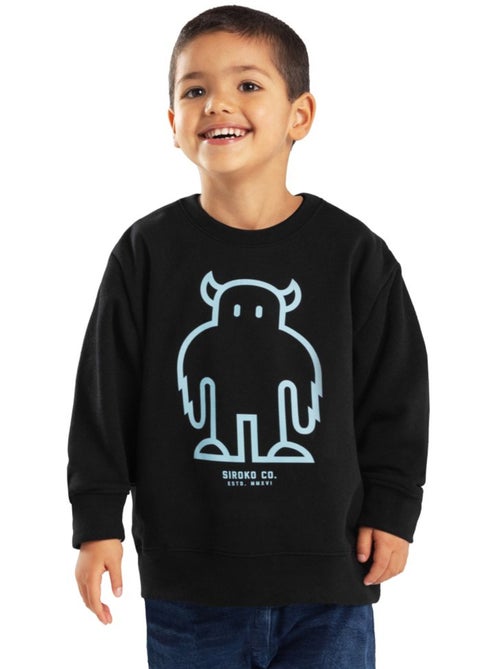 Sweat-shirt à col rond garçon lifestyle enfants furry - Kiabi Sweat-shirt à col rond garçon lifestyle enfants furry - Kiabi