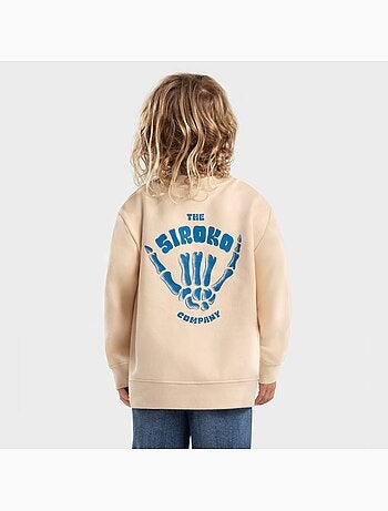 Sweat-shirt à col rond garçon lifestyle enfants gang