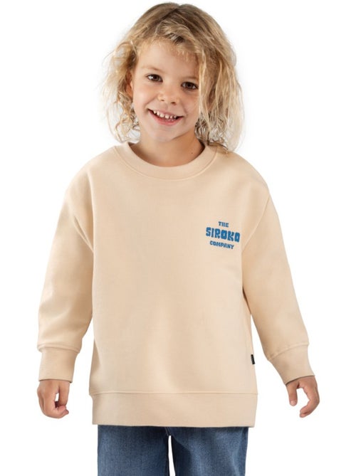 Sweat-shirt à col rond garçon lifestyle enfants gang - Kiabi Sweat-shirt à col rond garçon lifestyle enfants gang - Kiabi