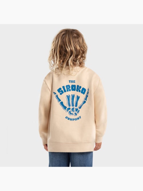Sweat-shirt à col rond garçon lifestyle enfants gang - Kiabi Sweat-shirt à col rond garçon lifestyle enfants gang - Kiabi