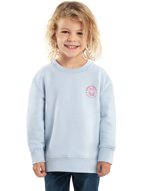 Sweat-shirt à col rond garçon lifestyle enfants gummy - Kiabi Sweat-shirt à col rond garçon lifestyle enfants gummy - Kiabi
