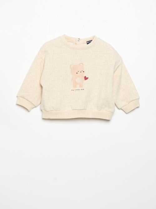 Sweat-shirt à manches longues - Kiabi Sweat-shirt à manches longues - Kiabi
