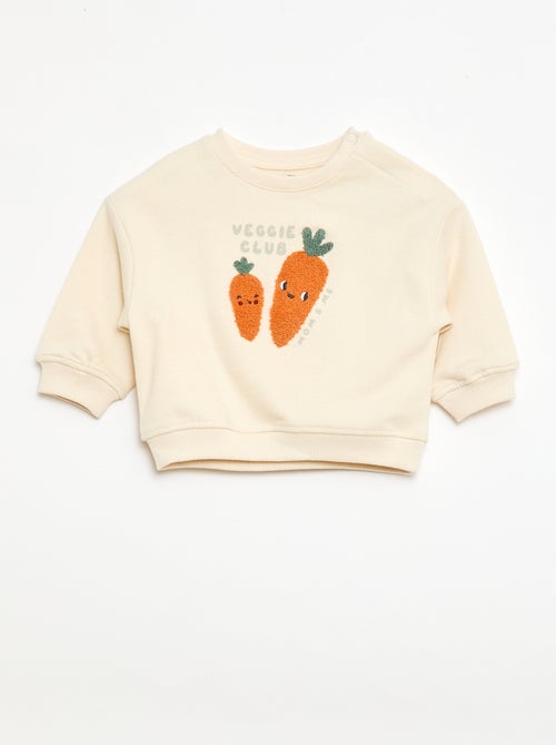 Sweat-shirt à manches longues - Kiabi