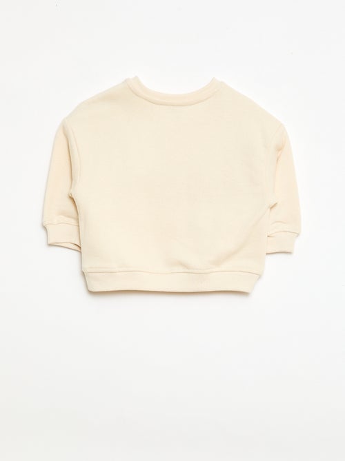 Sweat-shirt à manches longues - Kiabi