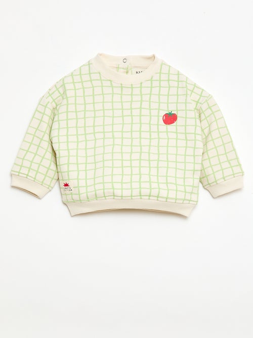 Sweat-shirt à manches longues 'Grafik Edition" - Kiabi