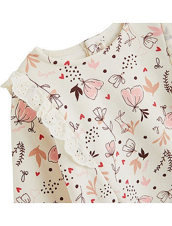 Sweat-shirt bébé en molleton aimée