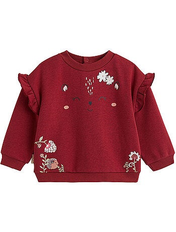 Sweat-shirt bébé en molleton harmony
