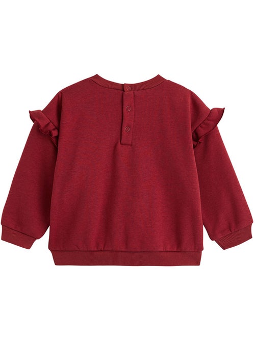 Sweat-shirt bébé en molleton Harmony - Kiabi
