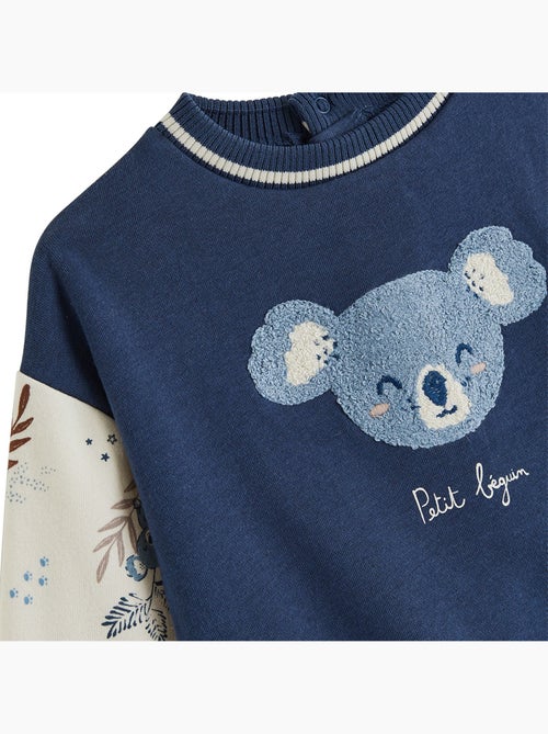 Sweat-shirt bébé en molleton mathéo - Kiabi Sweat-shirt bébé en molleton mathéo - Kiabi