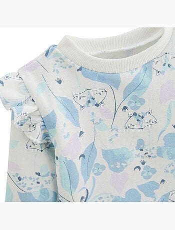 Sweat-shirt bébé en molleton polarmoon