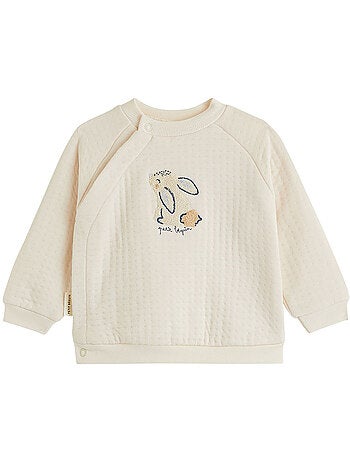 Sweat-shirt bébé voix lactée