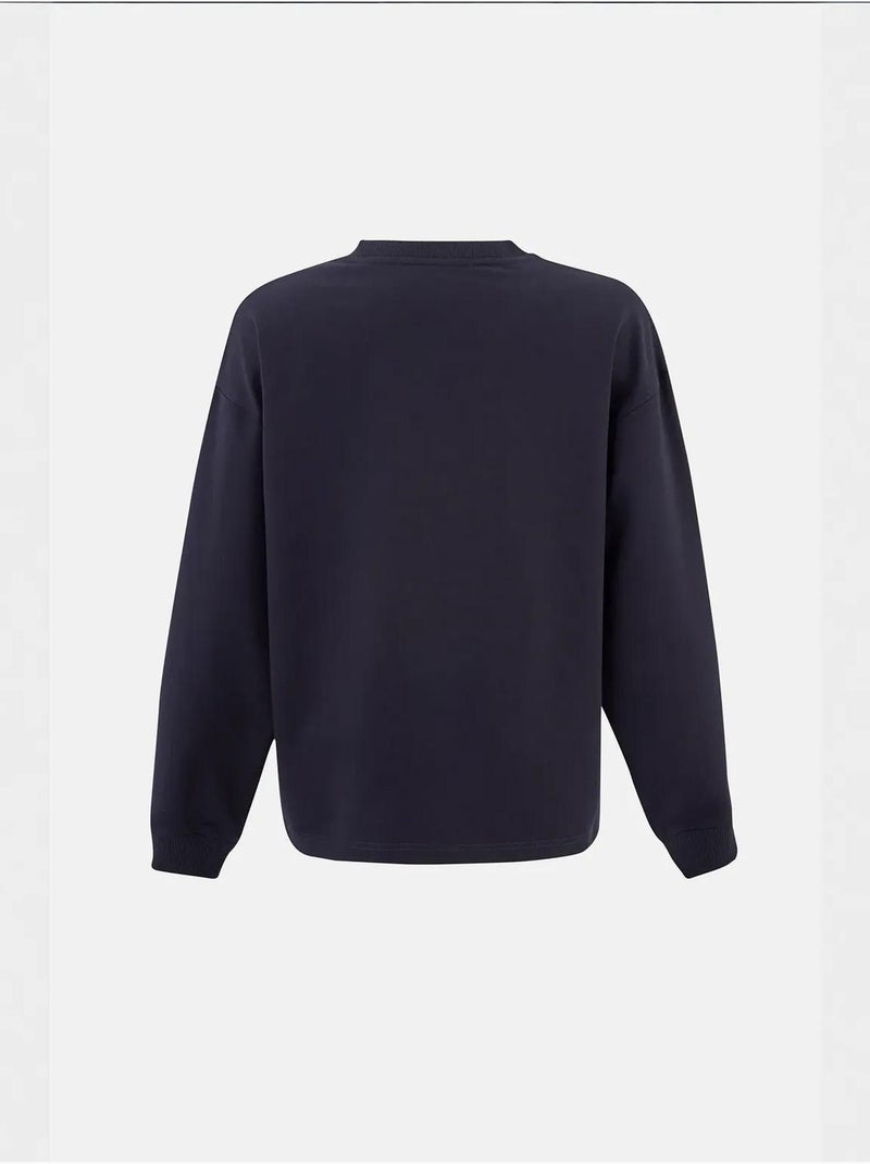 Sweat-shirt bleu marine hiccup Bleu - Kiabi