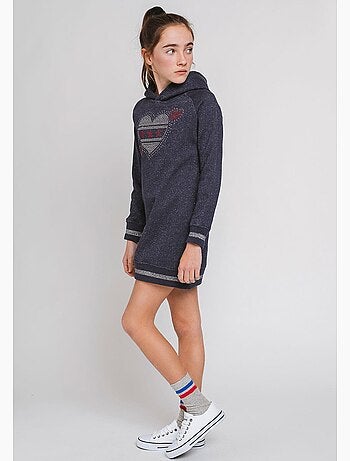 Sweat-shirt conguitos corazones vestido