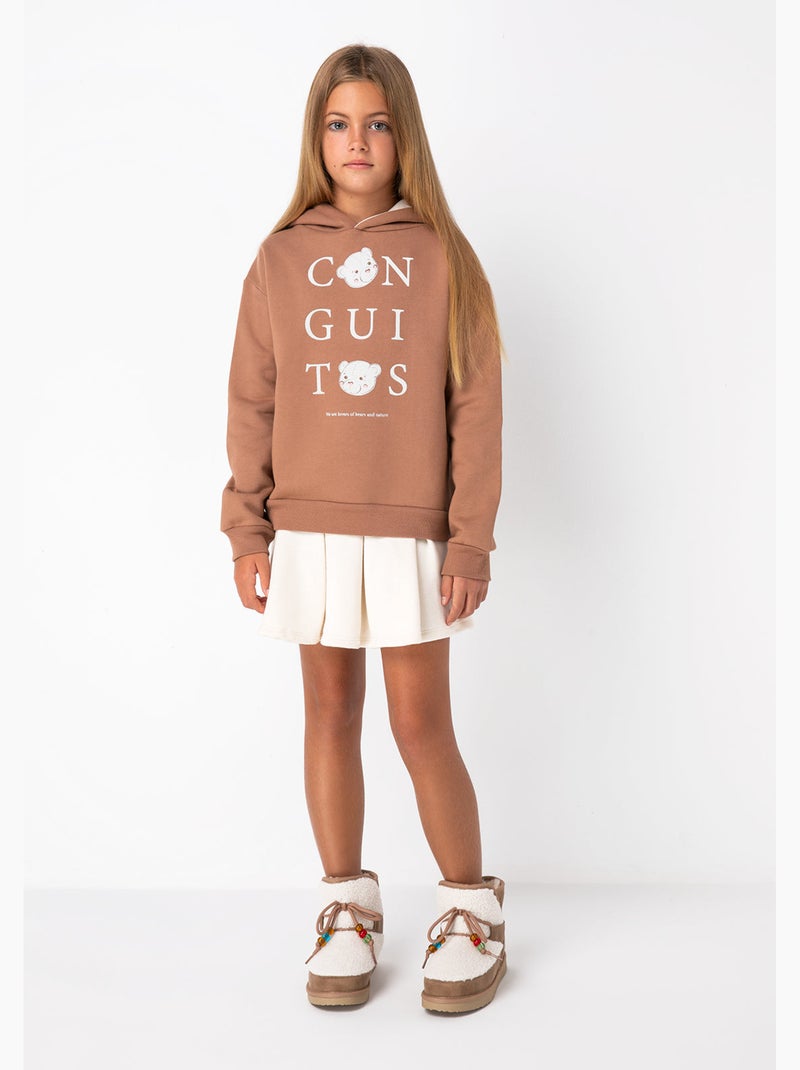 Sweat-shirt conguitos Marron - Kiabi
