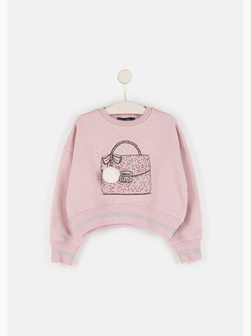 Sweat-shirt conguitos pompón sudadera - Kiabi
