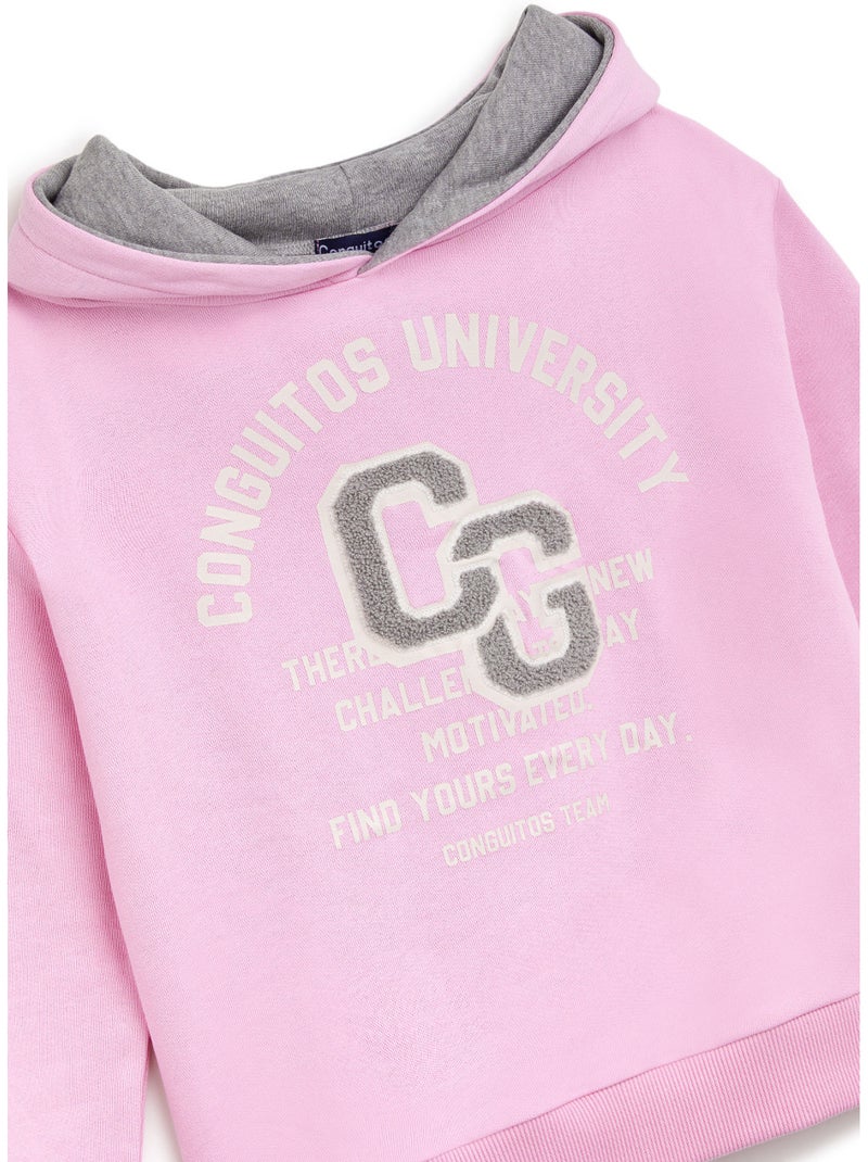 Sweat-shirt conguitos Rose - Kiabi