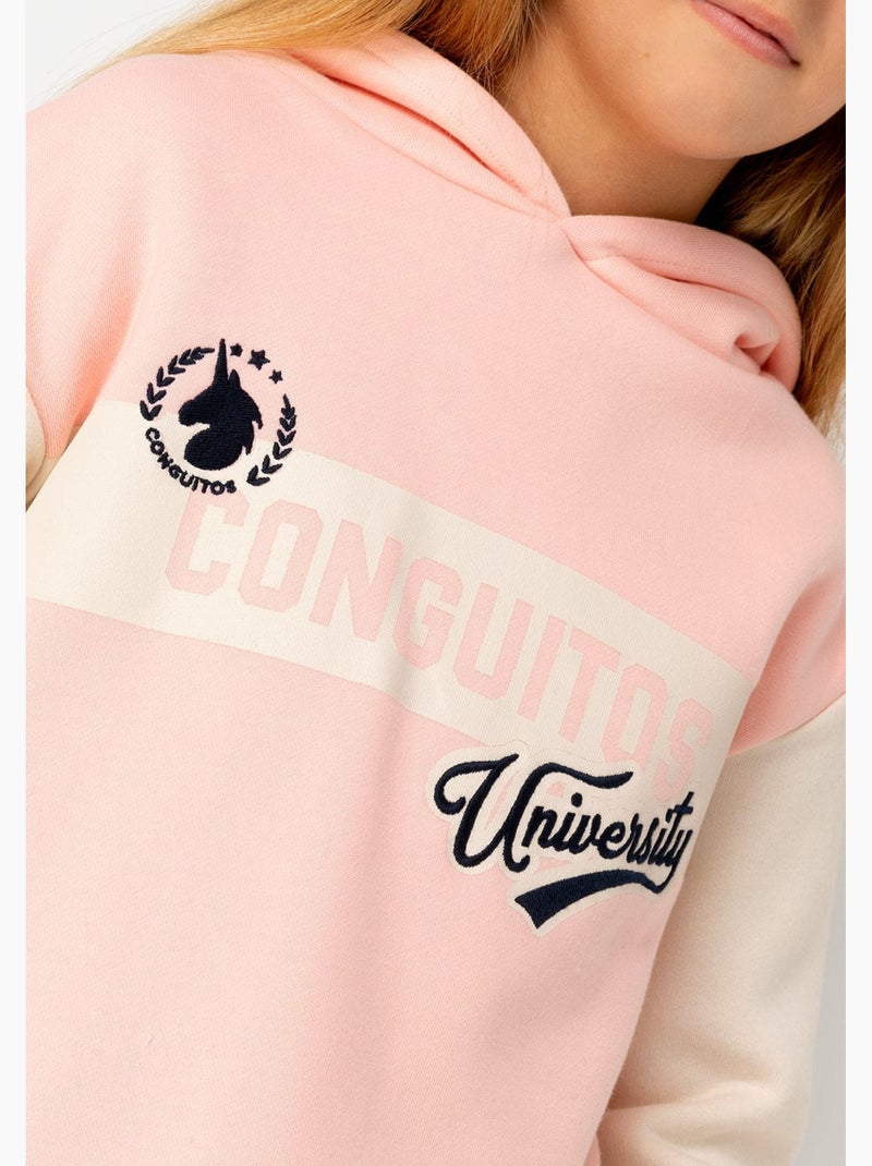 Sweat-shirt conguitos Rose - Kiabi