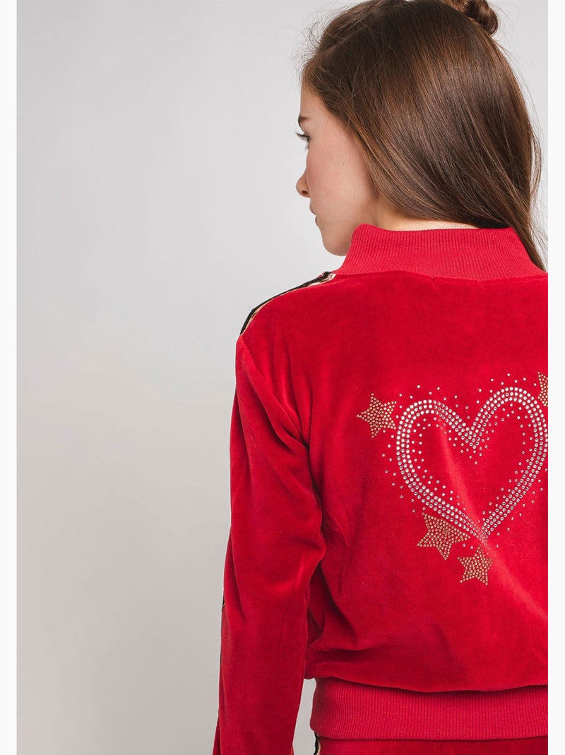Sweat-shirt conguitos Rouge - Kiabi