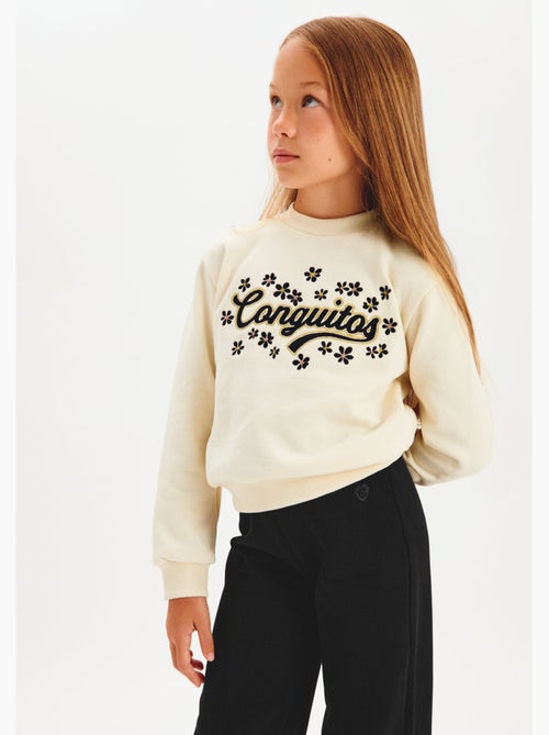 Sweat-shirt conguitos sudadera logo marca - Kiabi Sweat-shirt conguitos sudadera logo marca - Kiabi