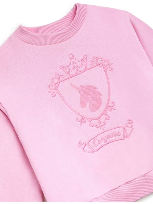 Sweat-shirt conguitos sudadera unicornio - Kiabi