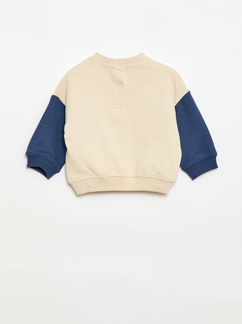 Sweat-shirt 'Disney' bicolore - Kiabi