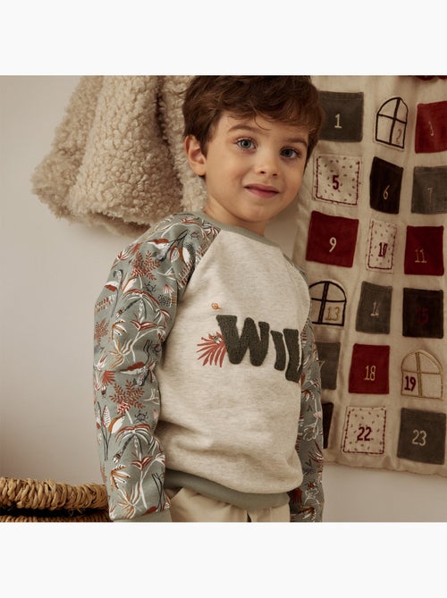 Sweat-shirt enfant en molleton Abou - Kiabi