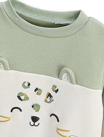 Sweat-shirt enfant en molleton boavista