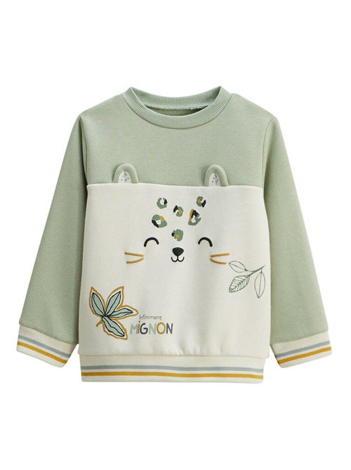Sweat-shirt enfant en molleton Boavista - Kiabi Sweat-shirt enfant en molleton Boavista - Kiabi