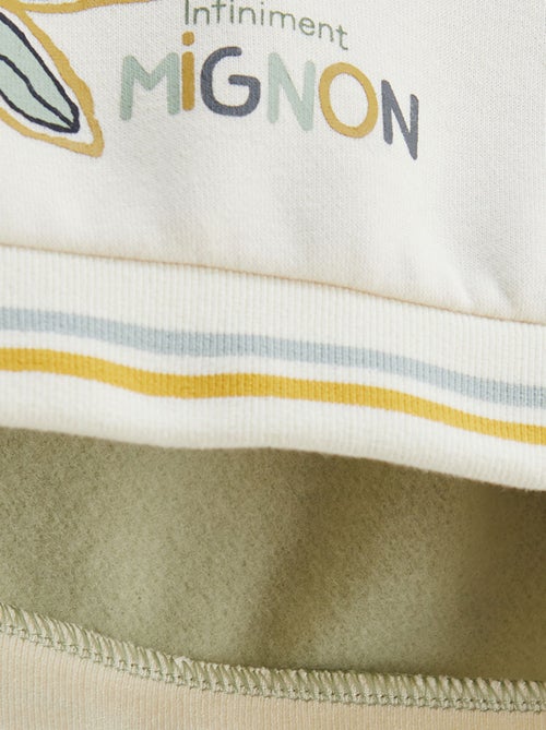 Sweat-shirt enfant en molleton Boavista - Kiabi Sweat-shirt enfant en molleton Boavista - Kiabi